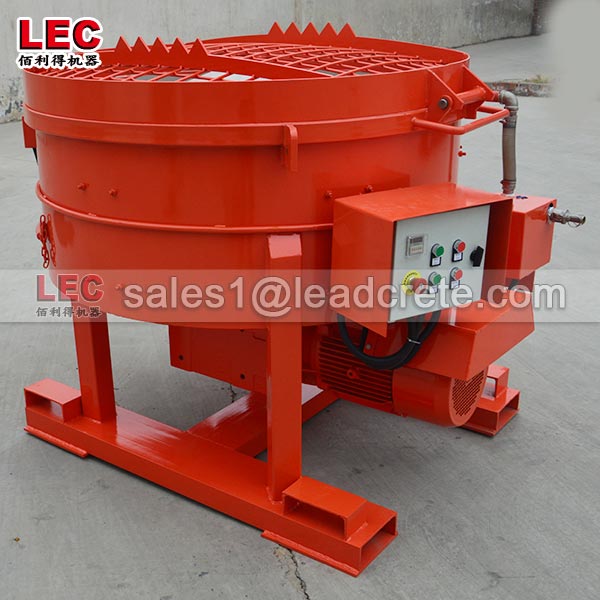 Refractory castables mixer equipment