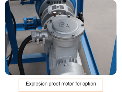 Explosion proof motor for option