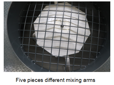 Five pieces different mixing arms