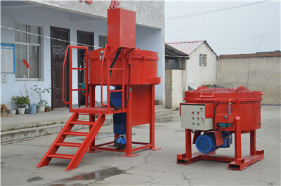 Mixer castable refractory machine for sale