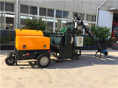 Cellular lightweight concrete machine