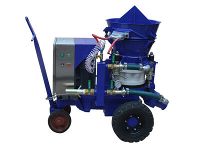 castable refractory gunning machine