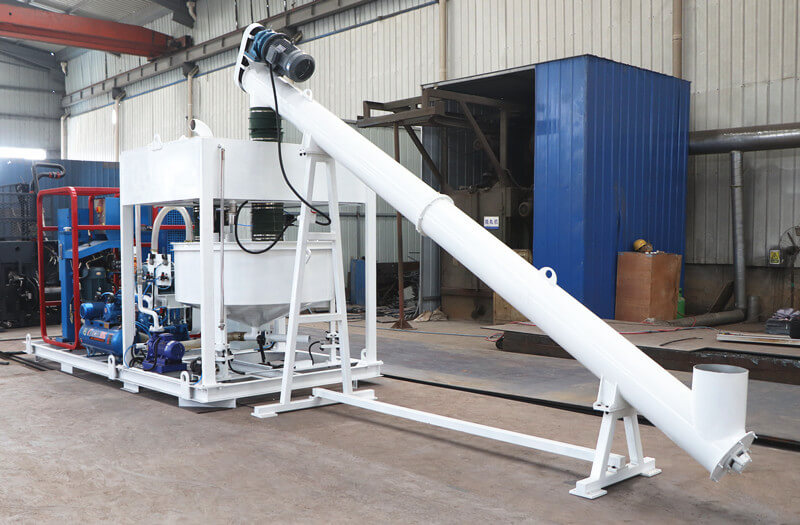 automated grout slurry plant