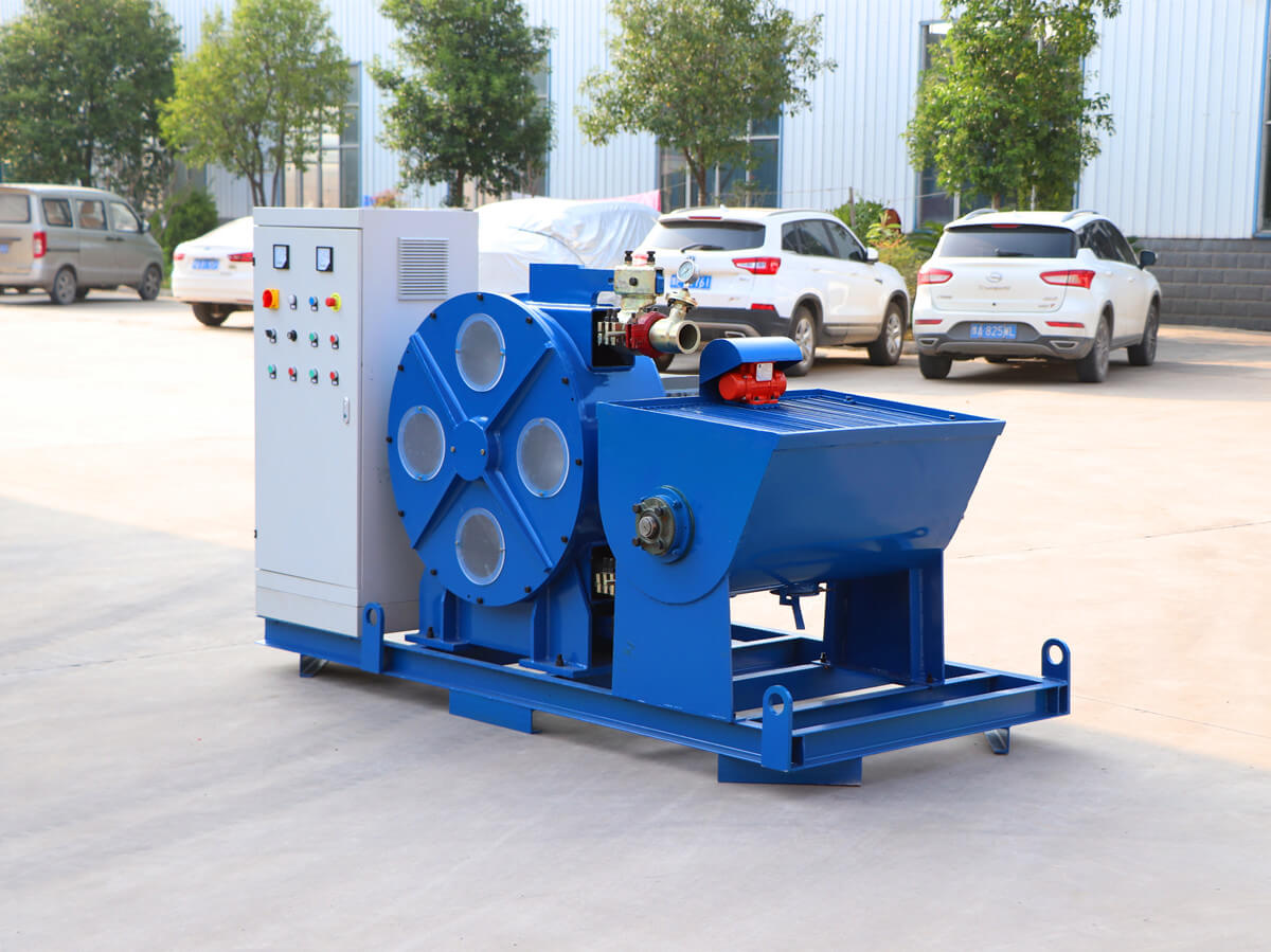 peristaltic pump for concrete 15m3h flow rate