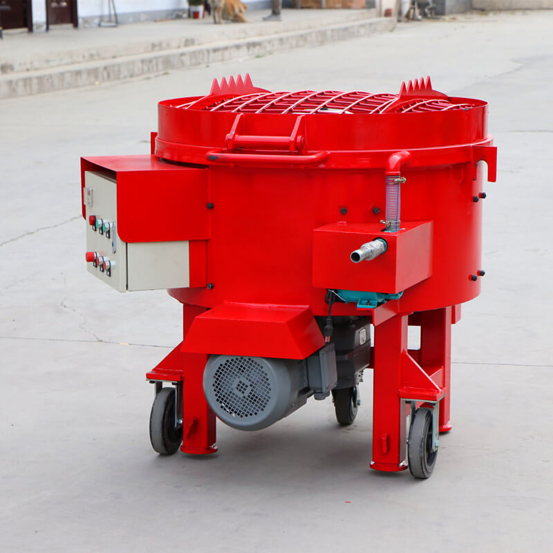 high alumina castable refractory pan mixer