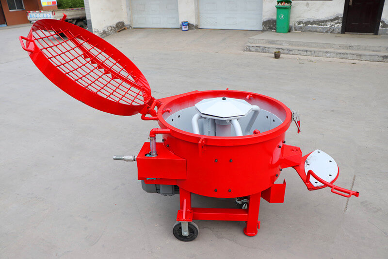 high alumina refractory pan mixer