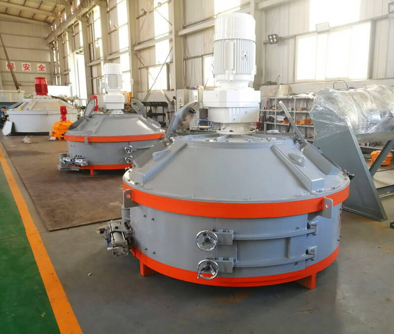 planetary concrete mixer for UHPC production