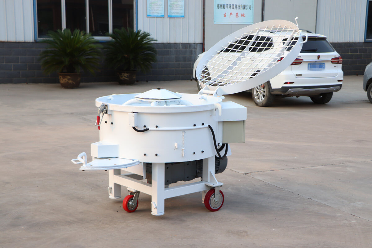 100kg refractory castable pan mixer