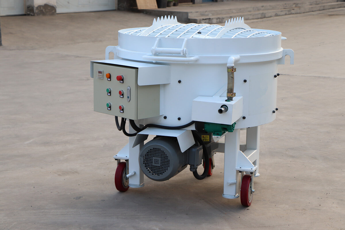 100liters refractory castable pan mixer