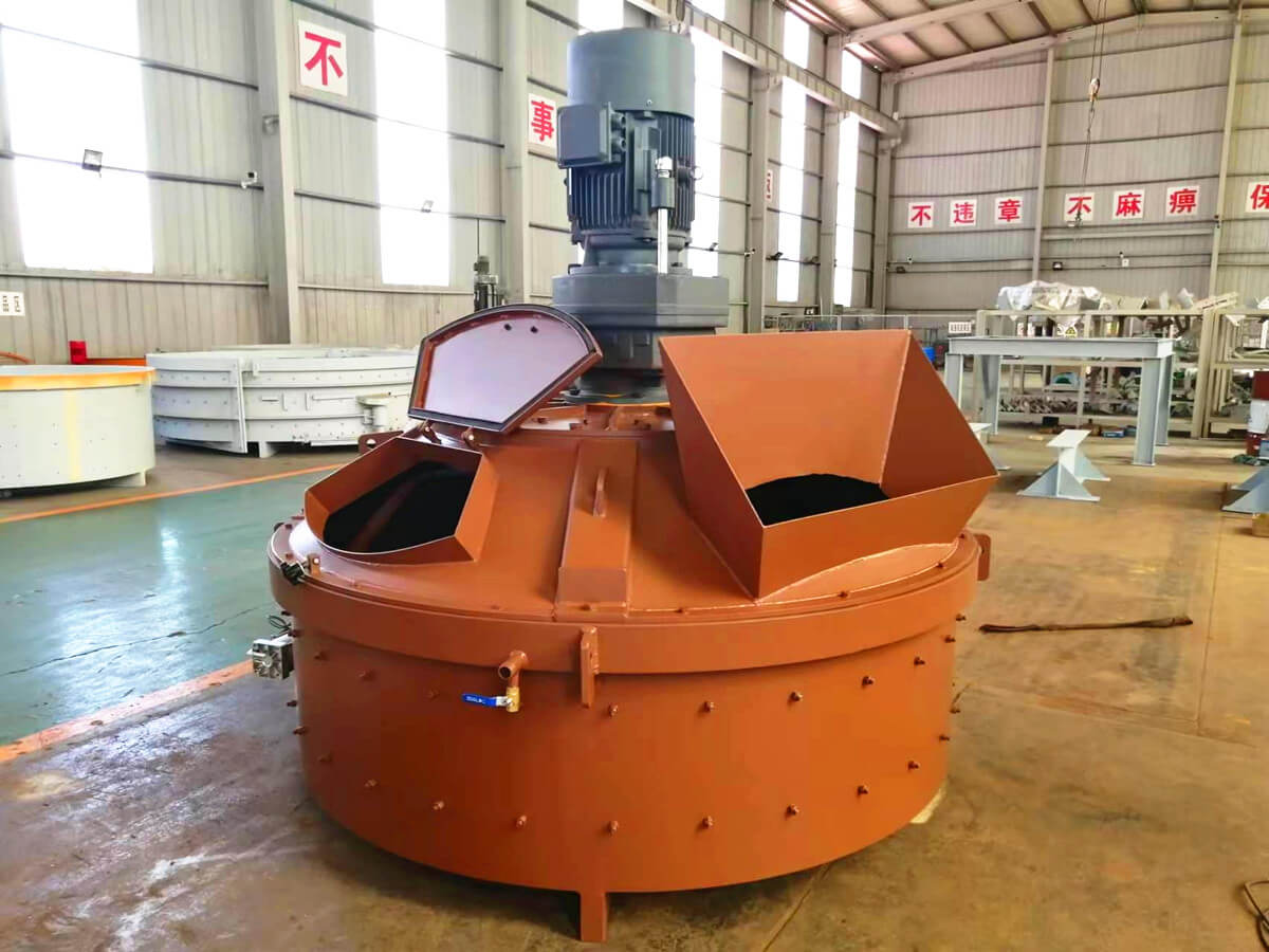 planetary mixer for making cement brick