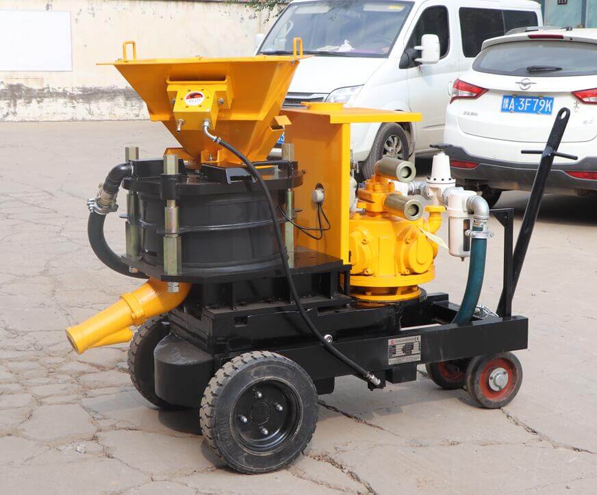 pneumatic aliva shotcrete machine