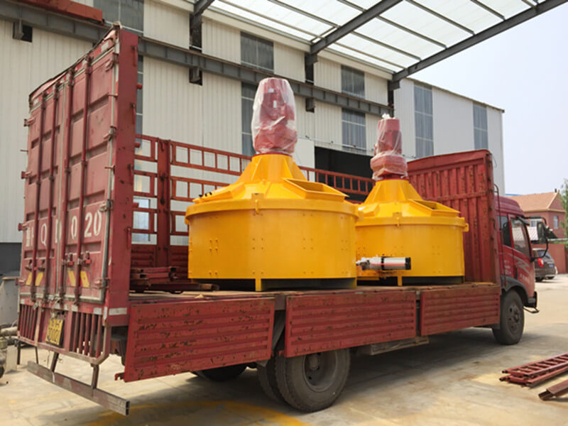 planetary concrete mixer for precast concrete plant