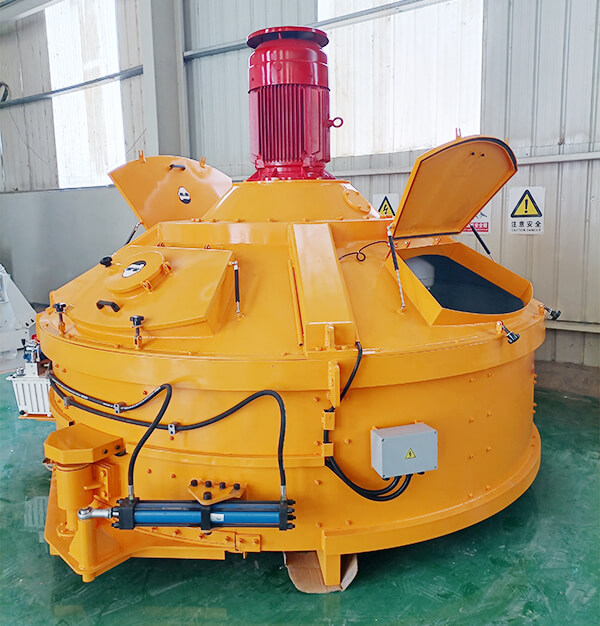 vertical shaft planetary mixer for bulk refractory