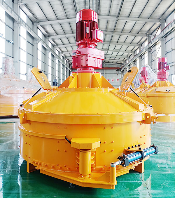 vertical shaft planetary refractory mixer