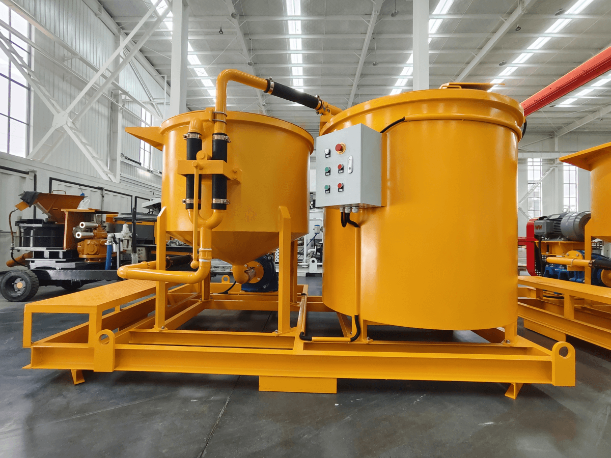 bentonite grout mixer