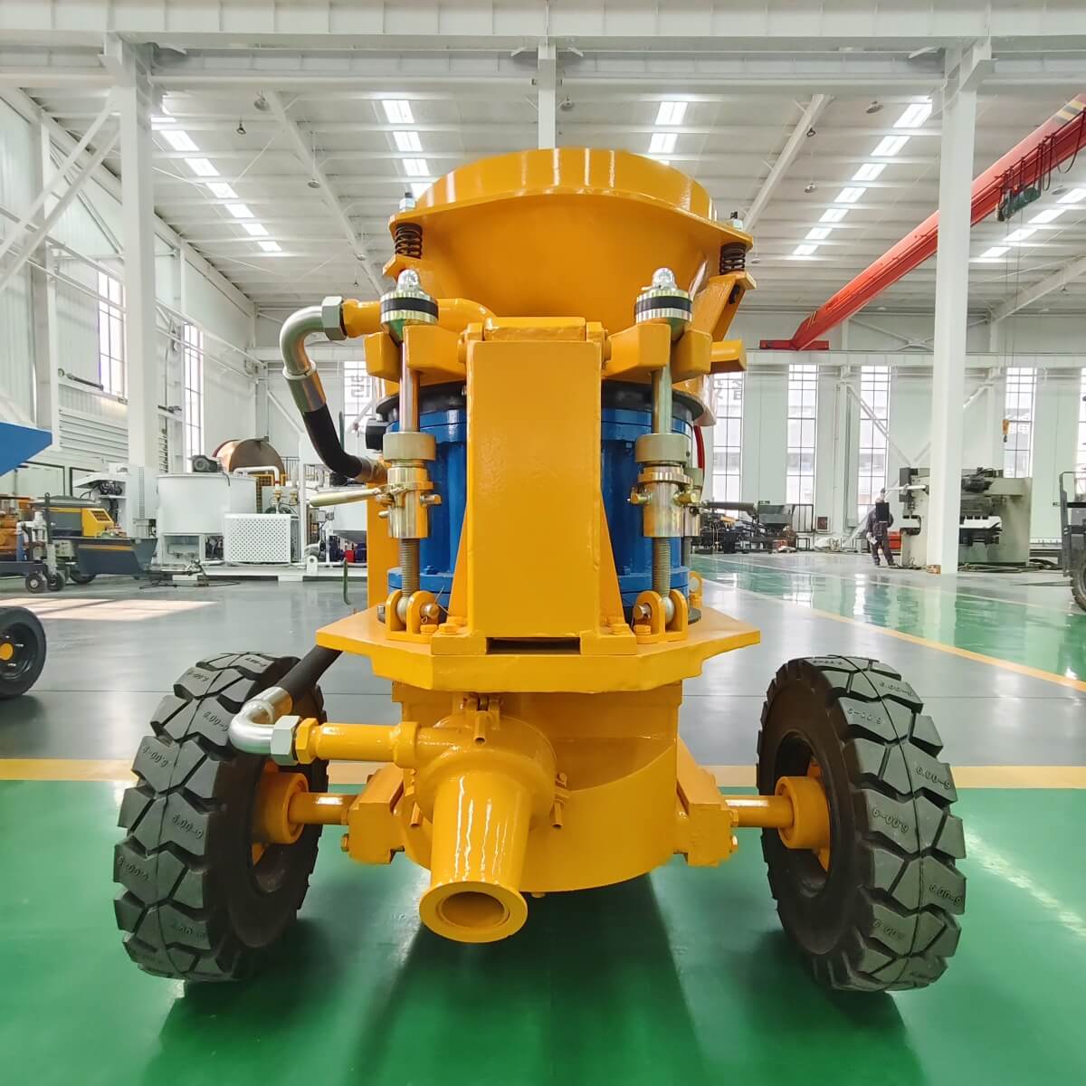 big output shotcrete machine