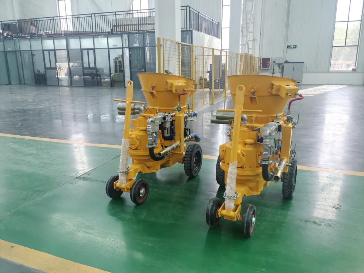 dry mix gunite machine manufacturer