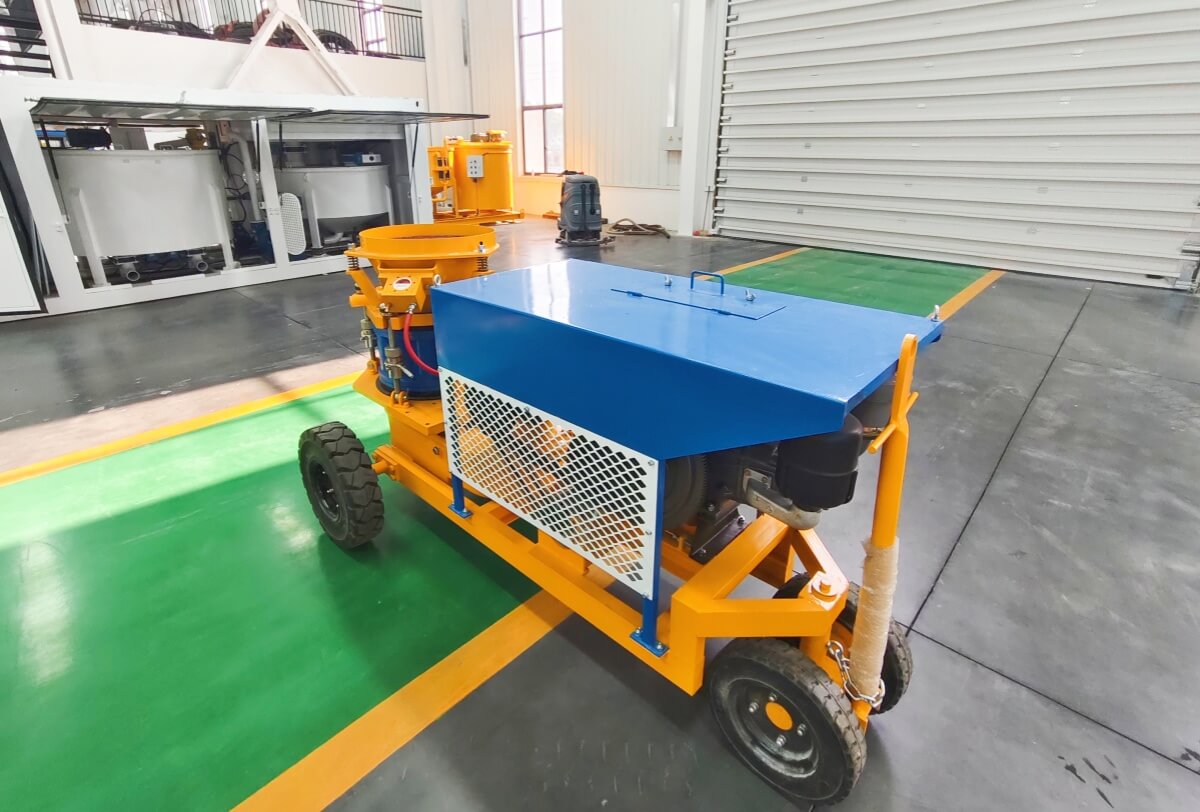 dry shotcrete machine for pool