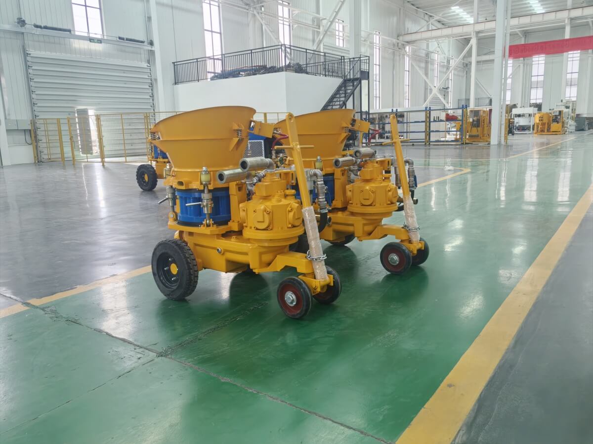 pneumatic gunite machine manufacturer