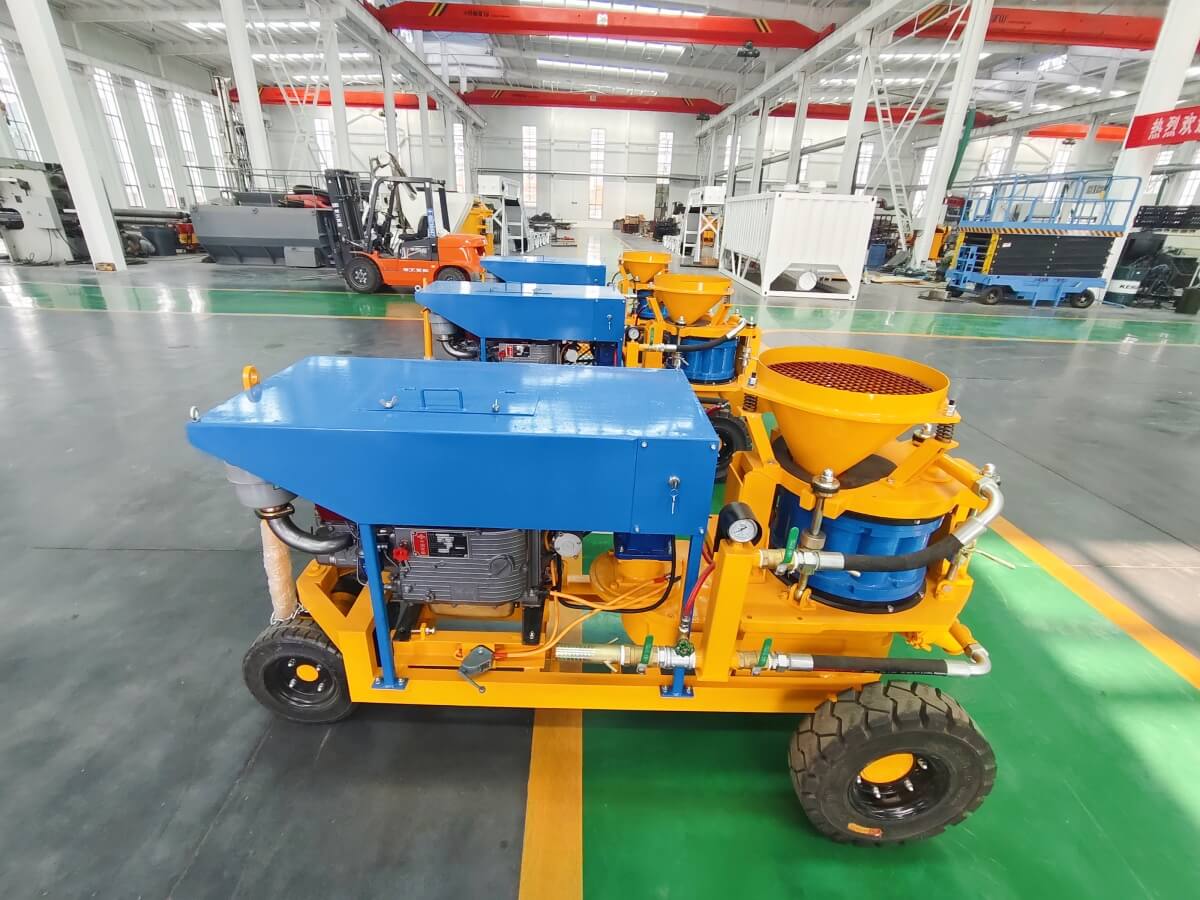 shotcrete machine for swimming pool