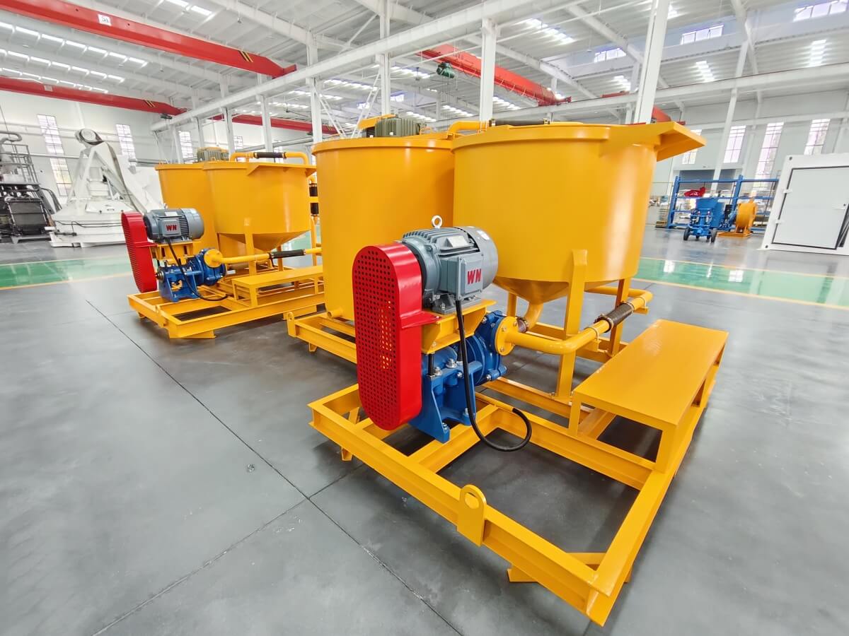 slurry grout mixer