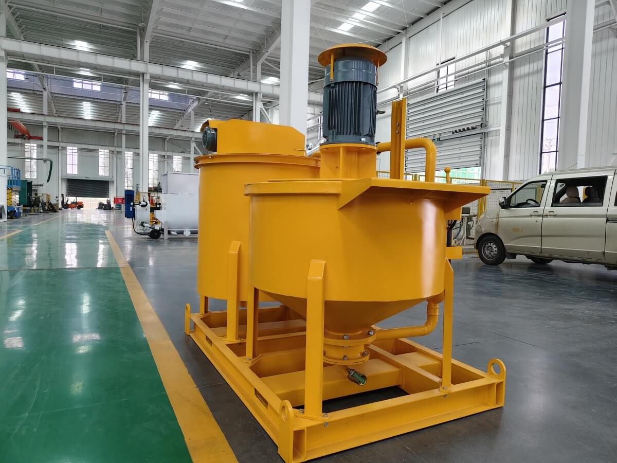 cement slurry bentonite grout mixer