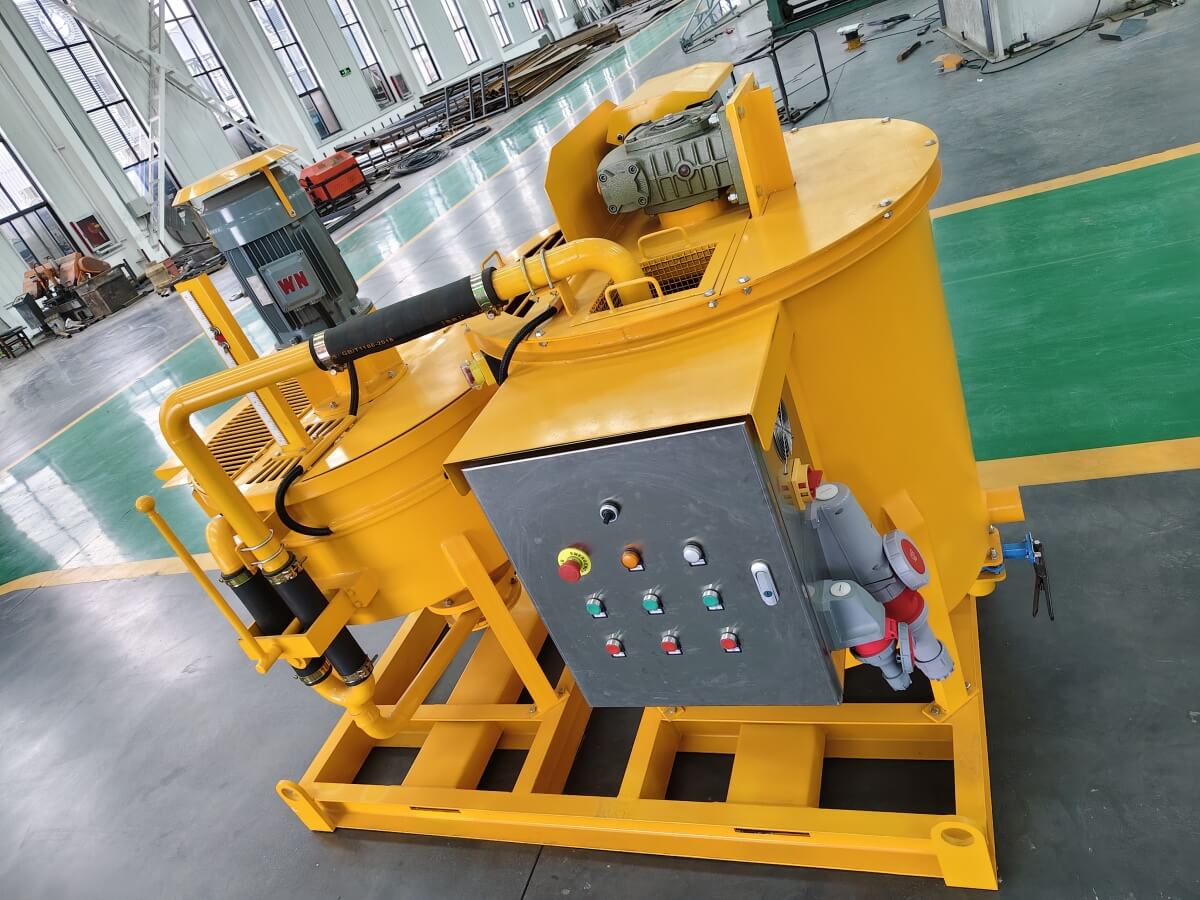 cement slurry grout mixer