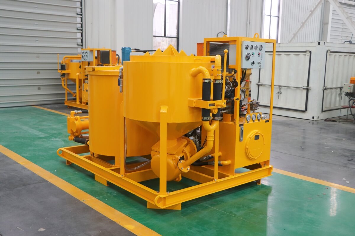 grout plant for anchor grouting