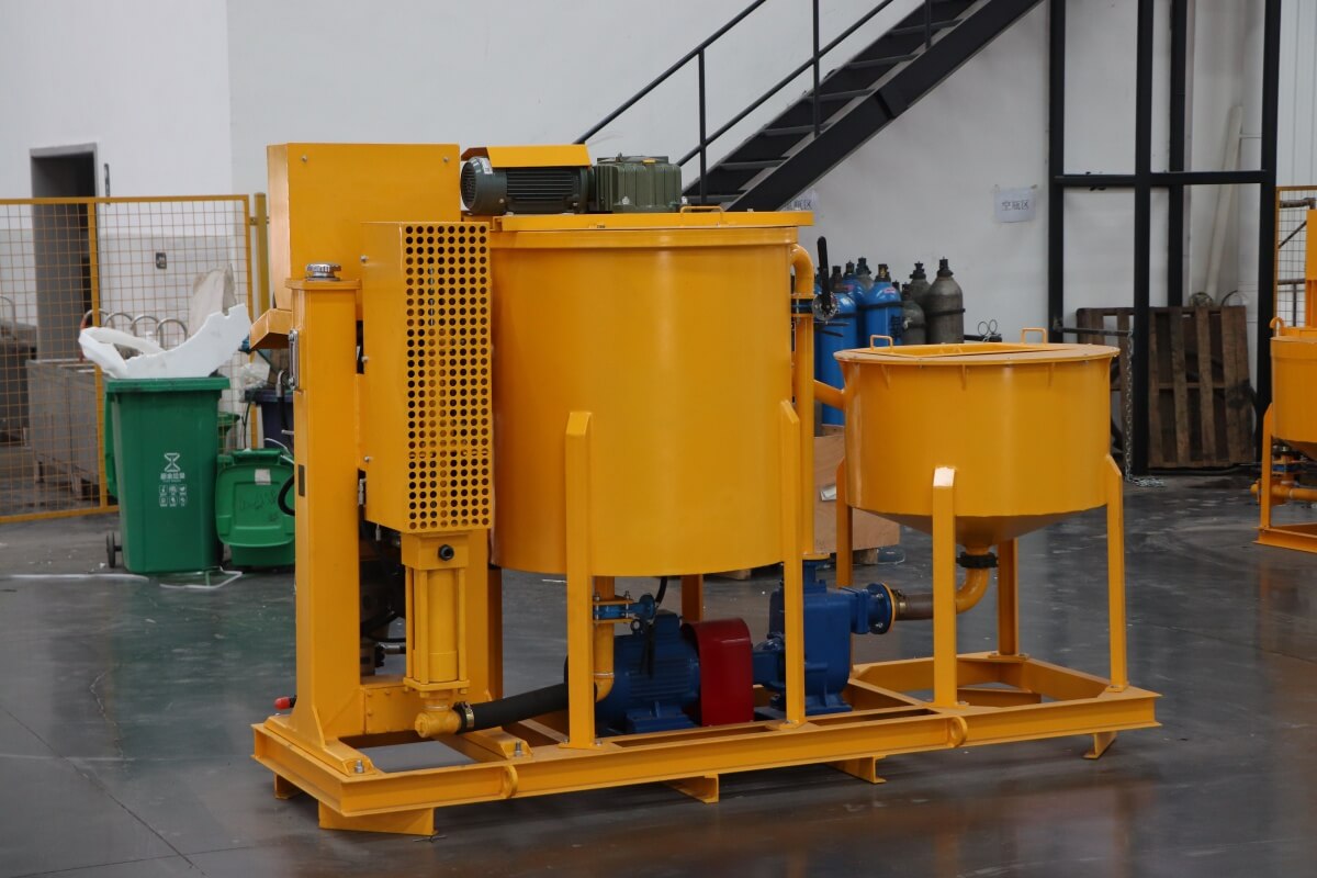 grouting station system