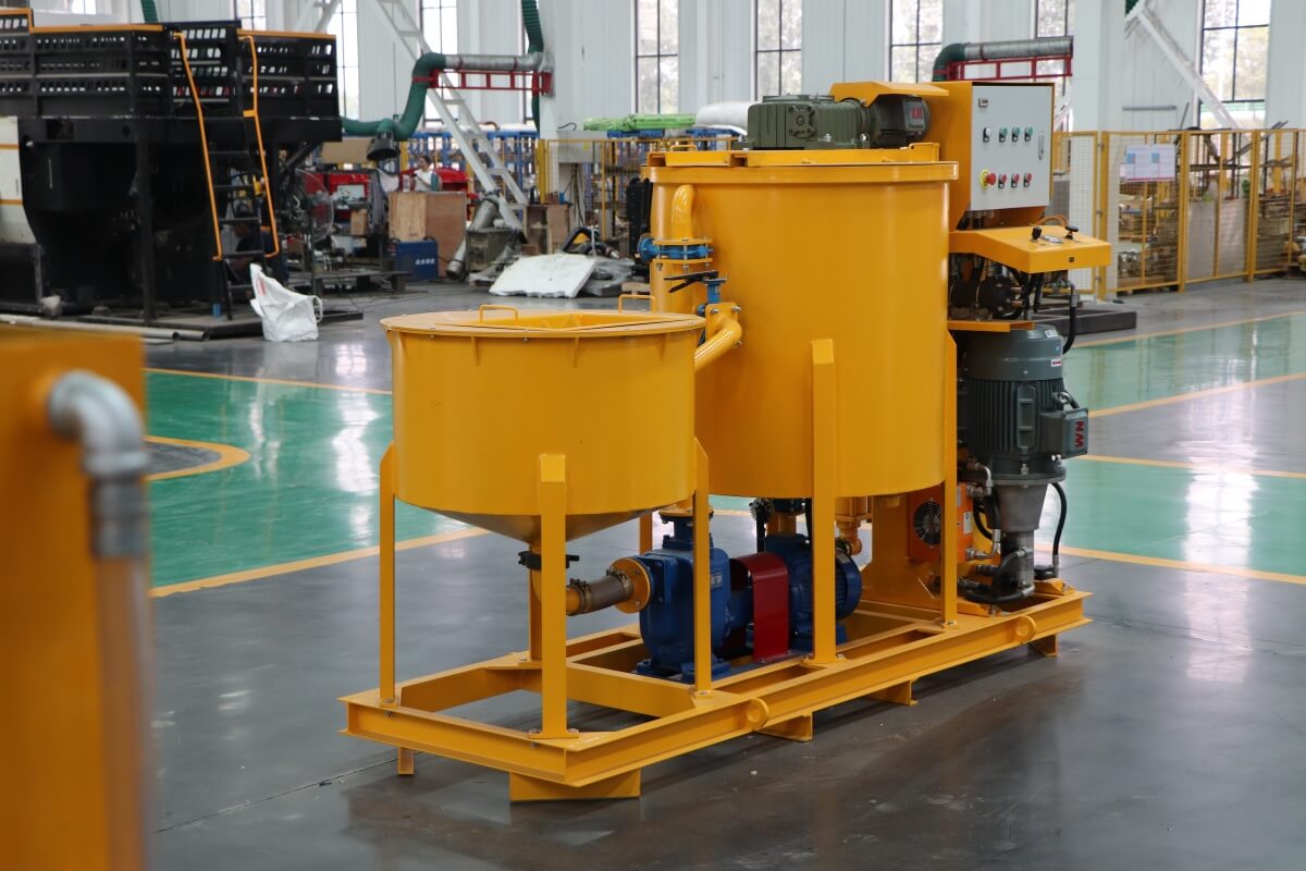 grouting system used for tunnel projects