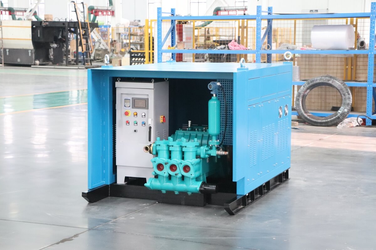 high pressure triplex jet grout pump
