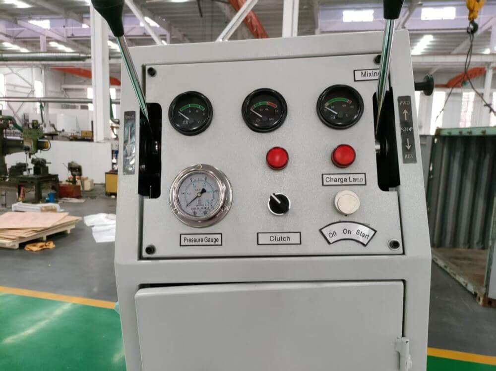 hydroseeder machine control box