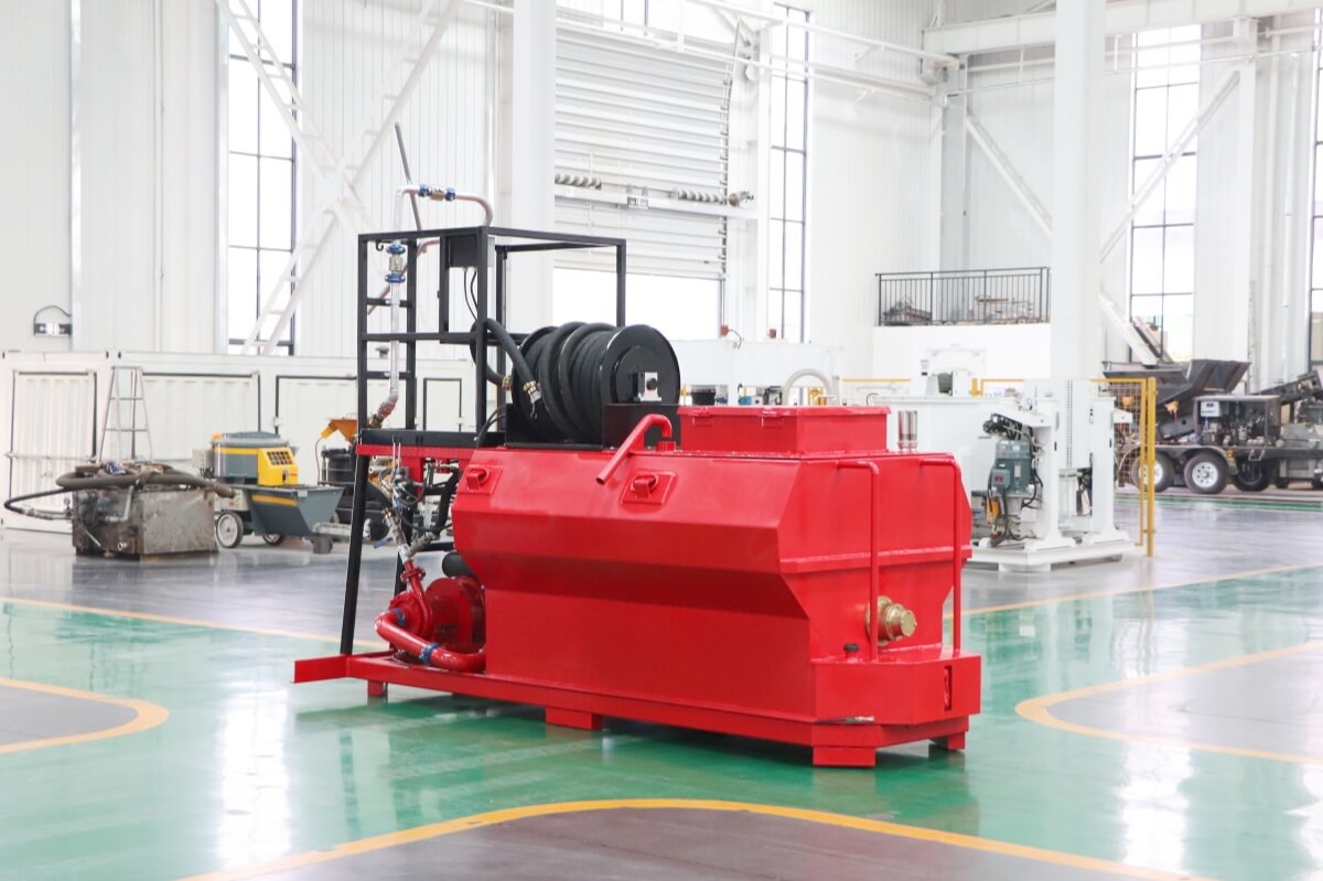 skid mounted hydroseeder