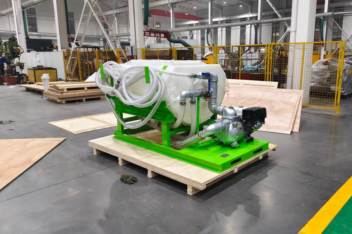 1m3 Small Polyethylene Tank Hydroseeding Machine