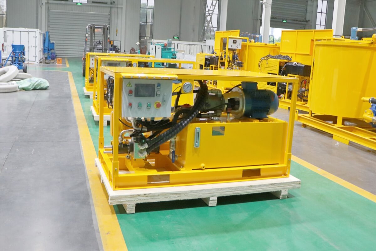 double cylinder cement grouting pump