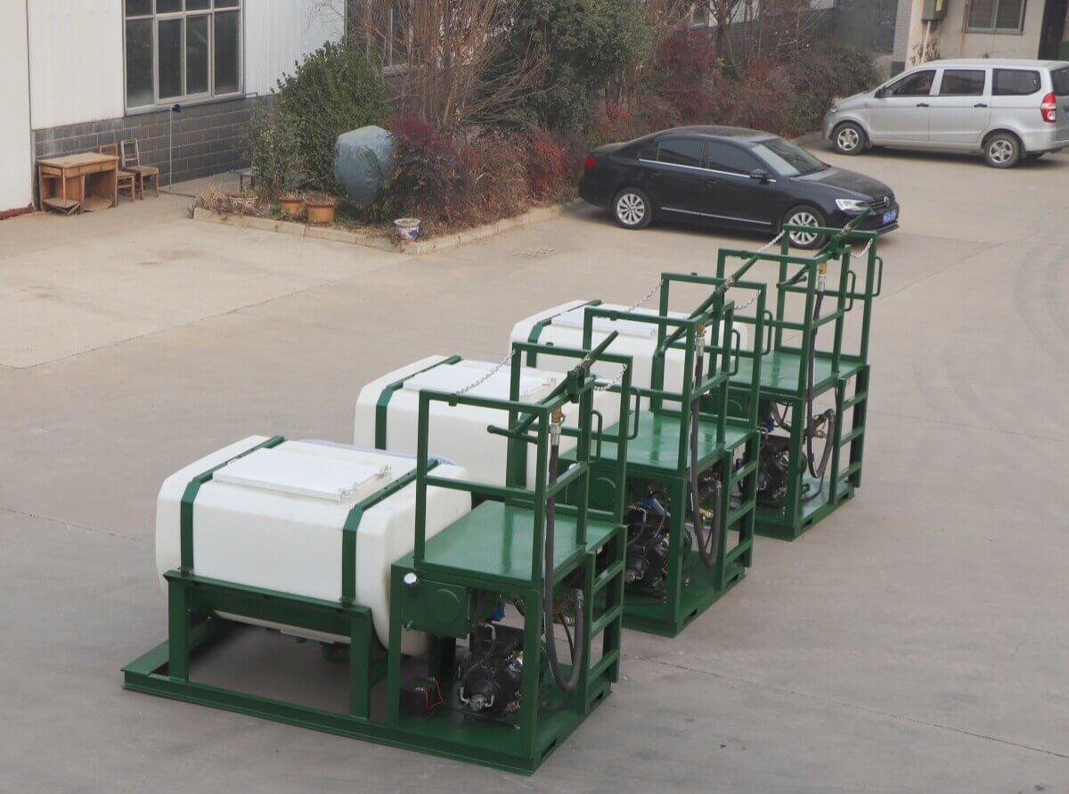 mechanical-agitated hydroseeder