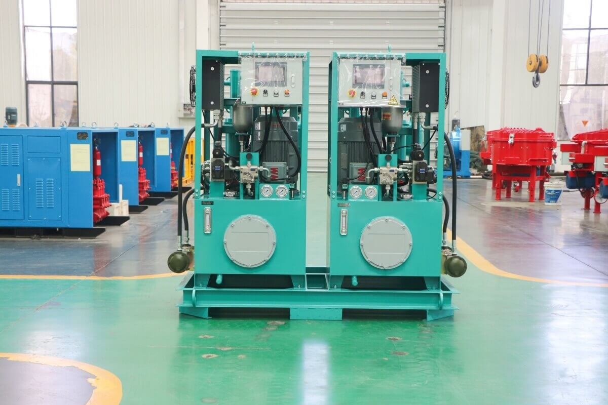 plunger type grout pump