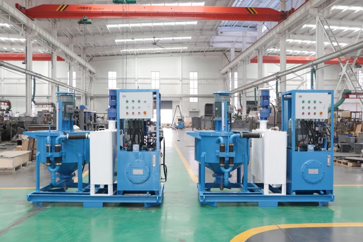 rock void filling equipment