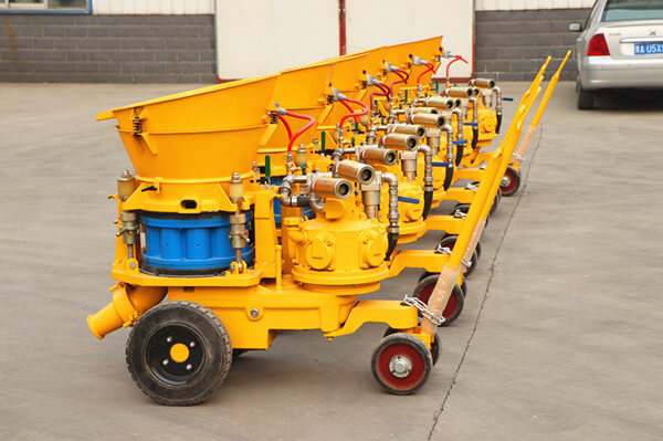 Egypt concrete spraying machine for sale