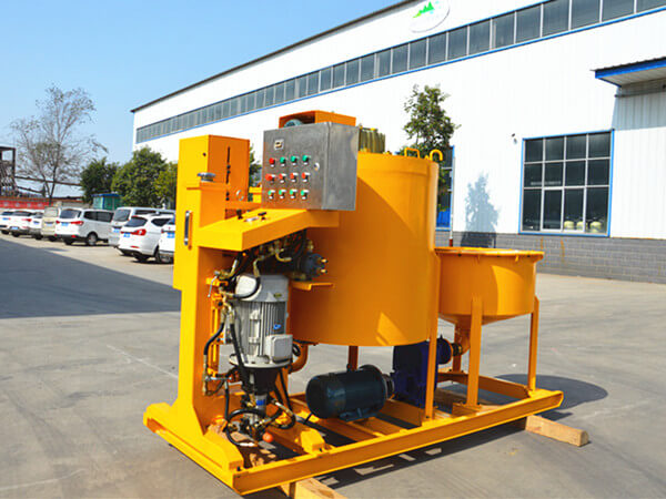 electric motor grout plant unit