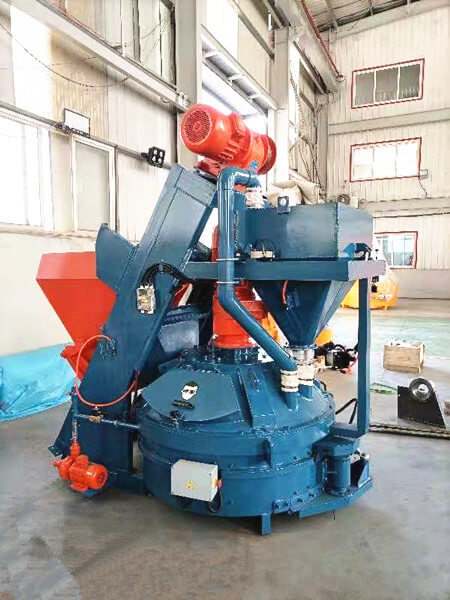 refractory planetary mixer