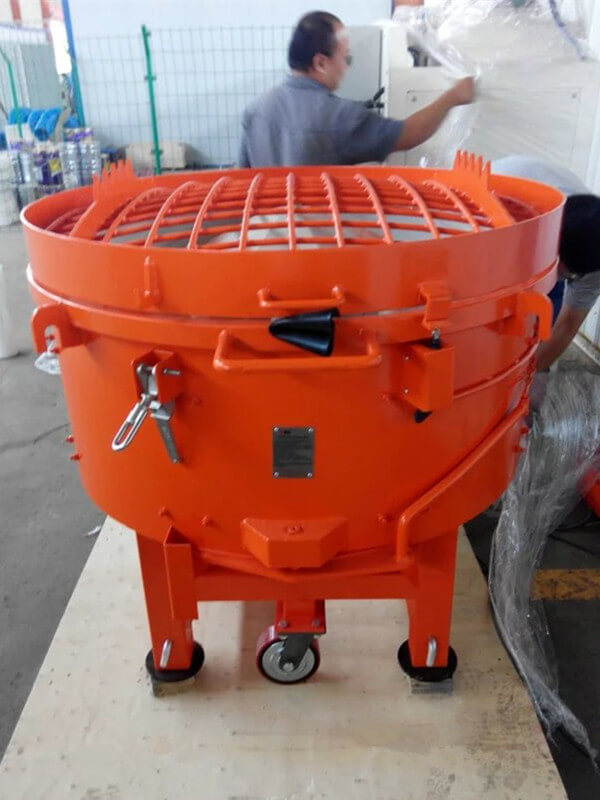 250kg capacity paddle mixer for mixing refractory material 