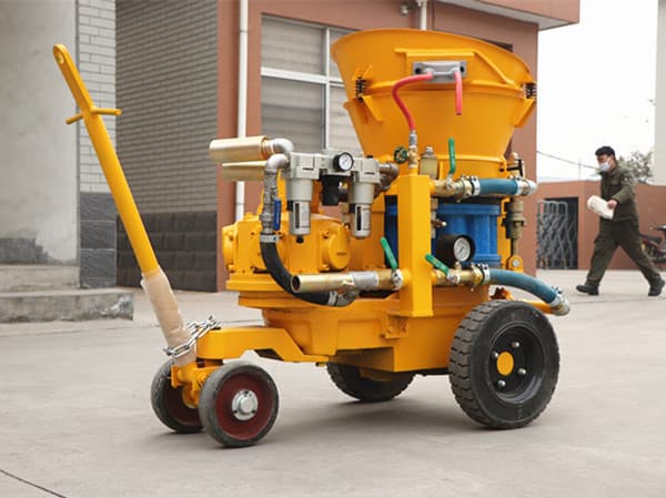 5m3/h pneumatic shotcrete machine