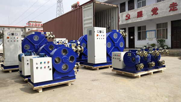 peristaltic pump for pumping molybdenum flotation