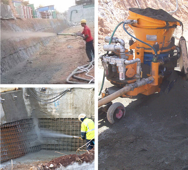 shotcrete machine for residential use