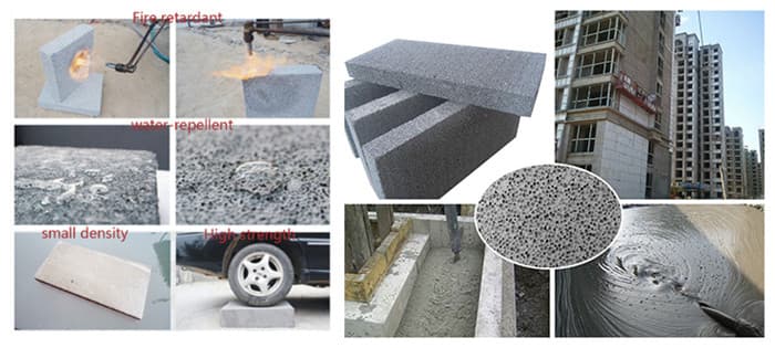 foam concrete making machine