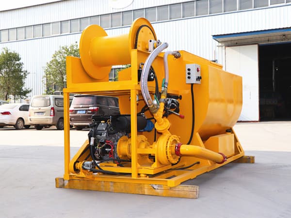 small hydroseeding machine