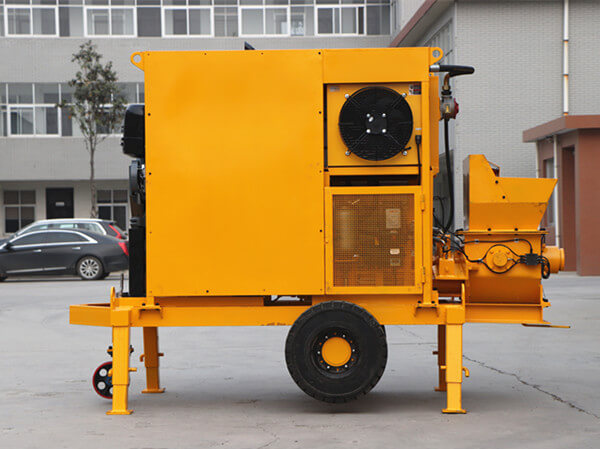 diesel concrete conveying pump