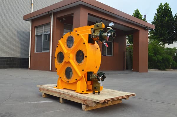 peristaltic hose pumps used for mining