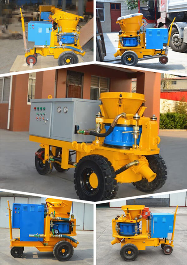 shotcrete machine for Wawa pumping station